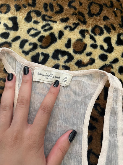 abercrombie sheer tank