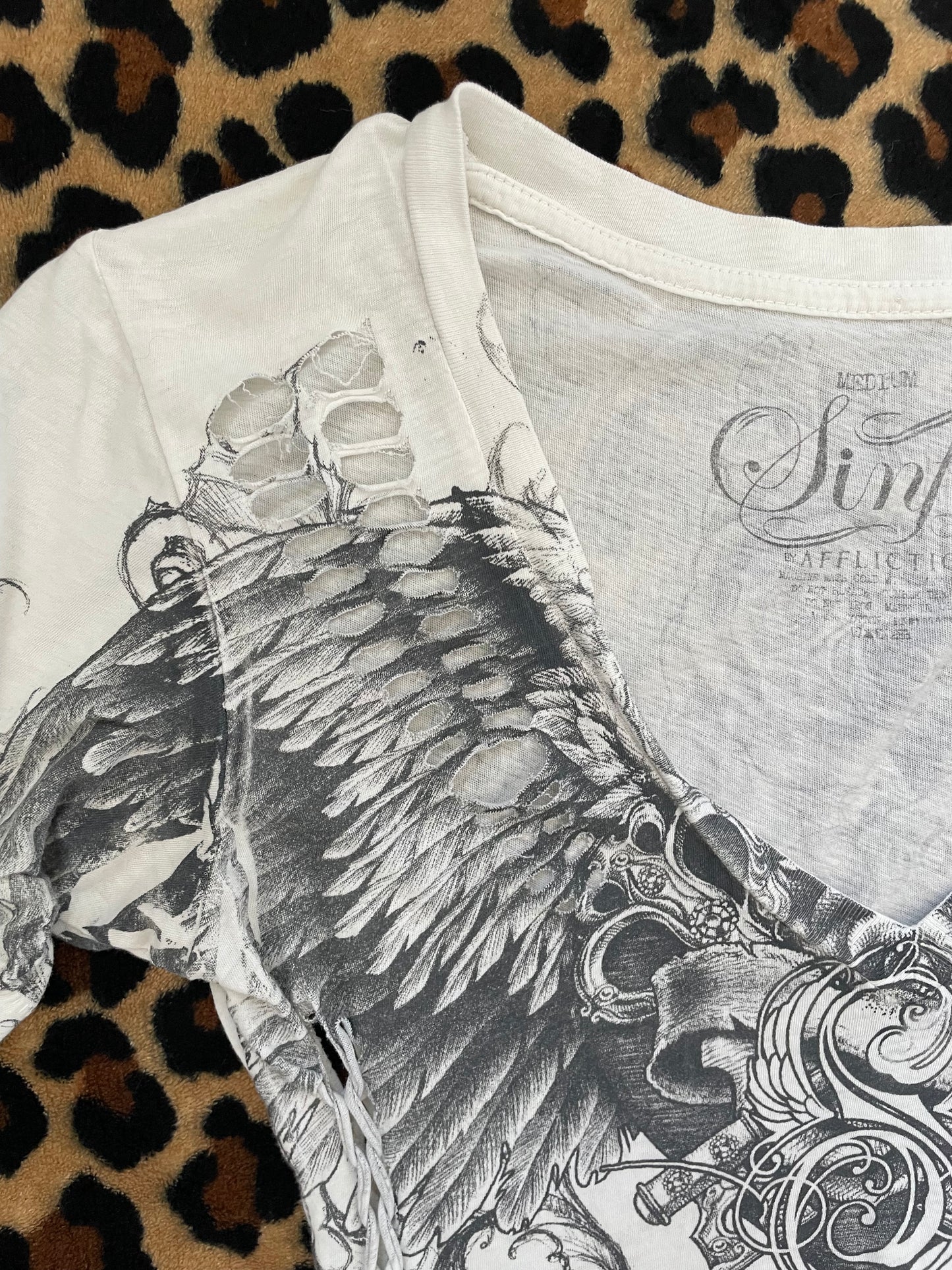 sinful affliction tee