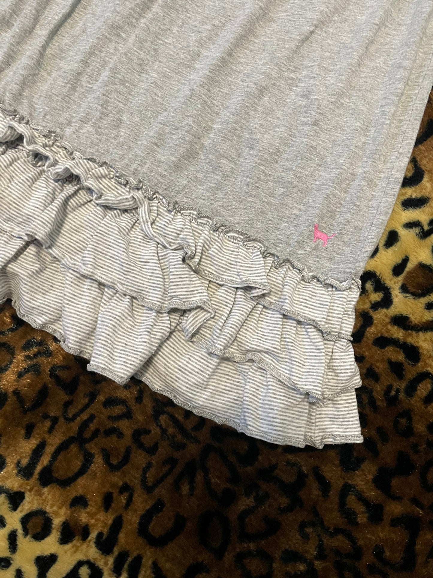 VS Pink babydoll striped mini dress