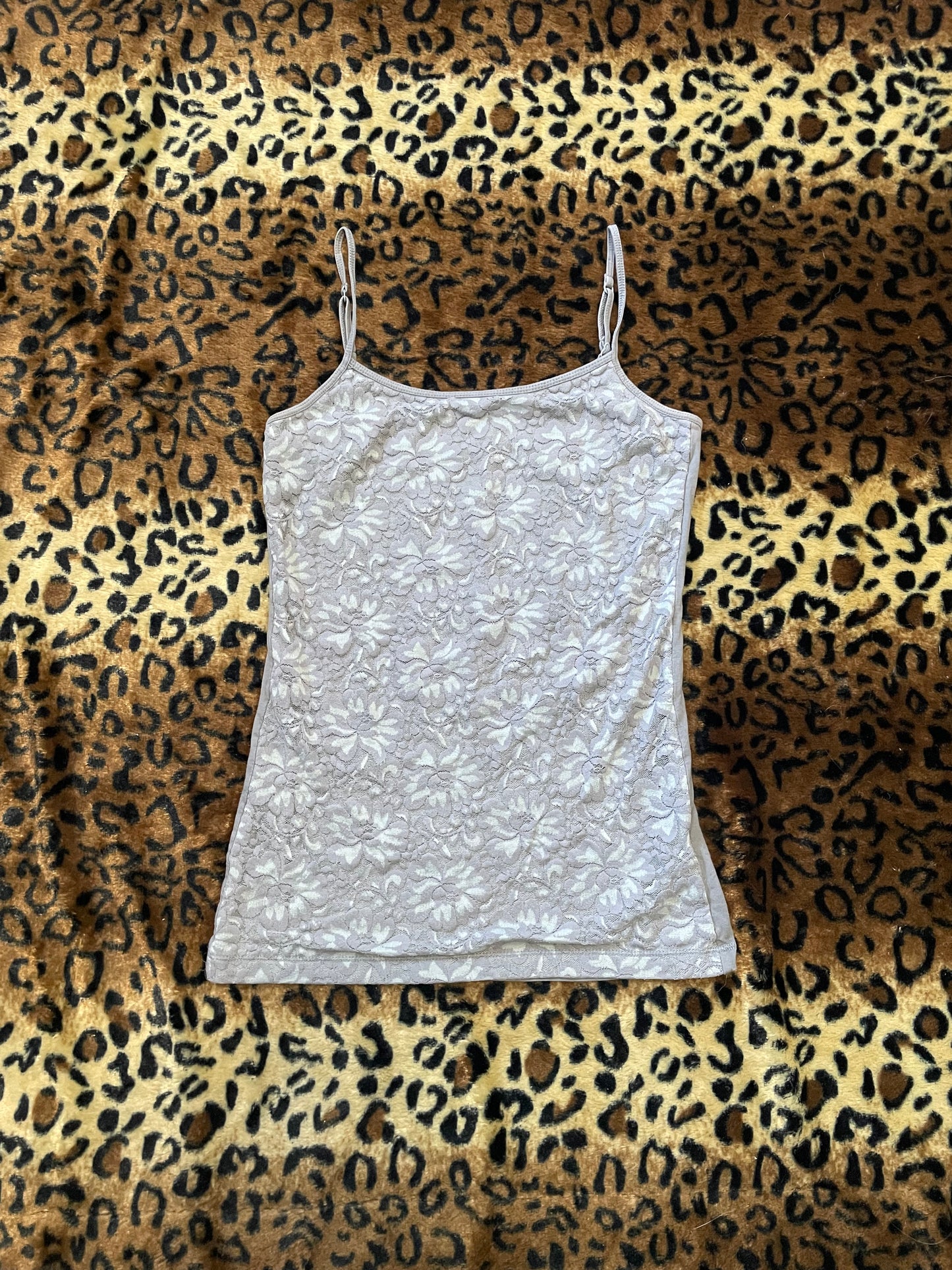 aeropostale lace fitted tank