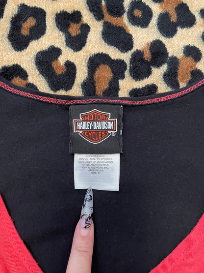 harley davidson babydoll top