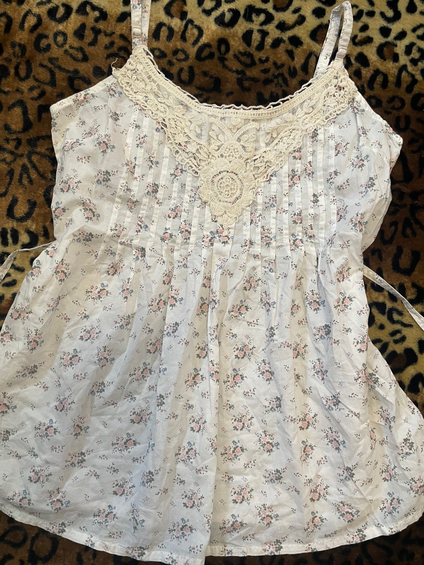mudd floral tank