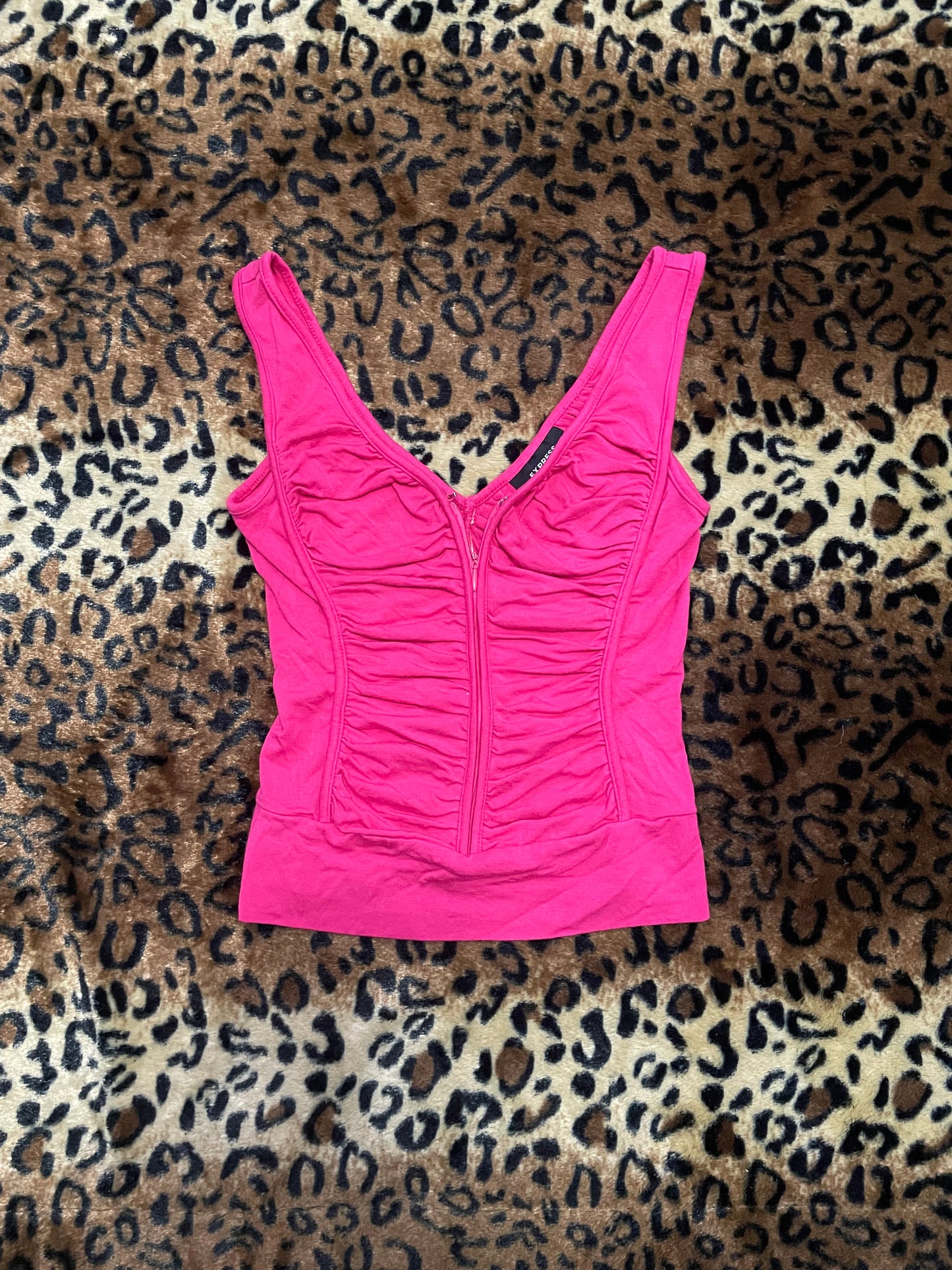 express ruched cami