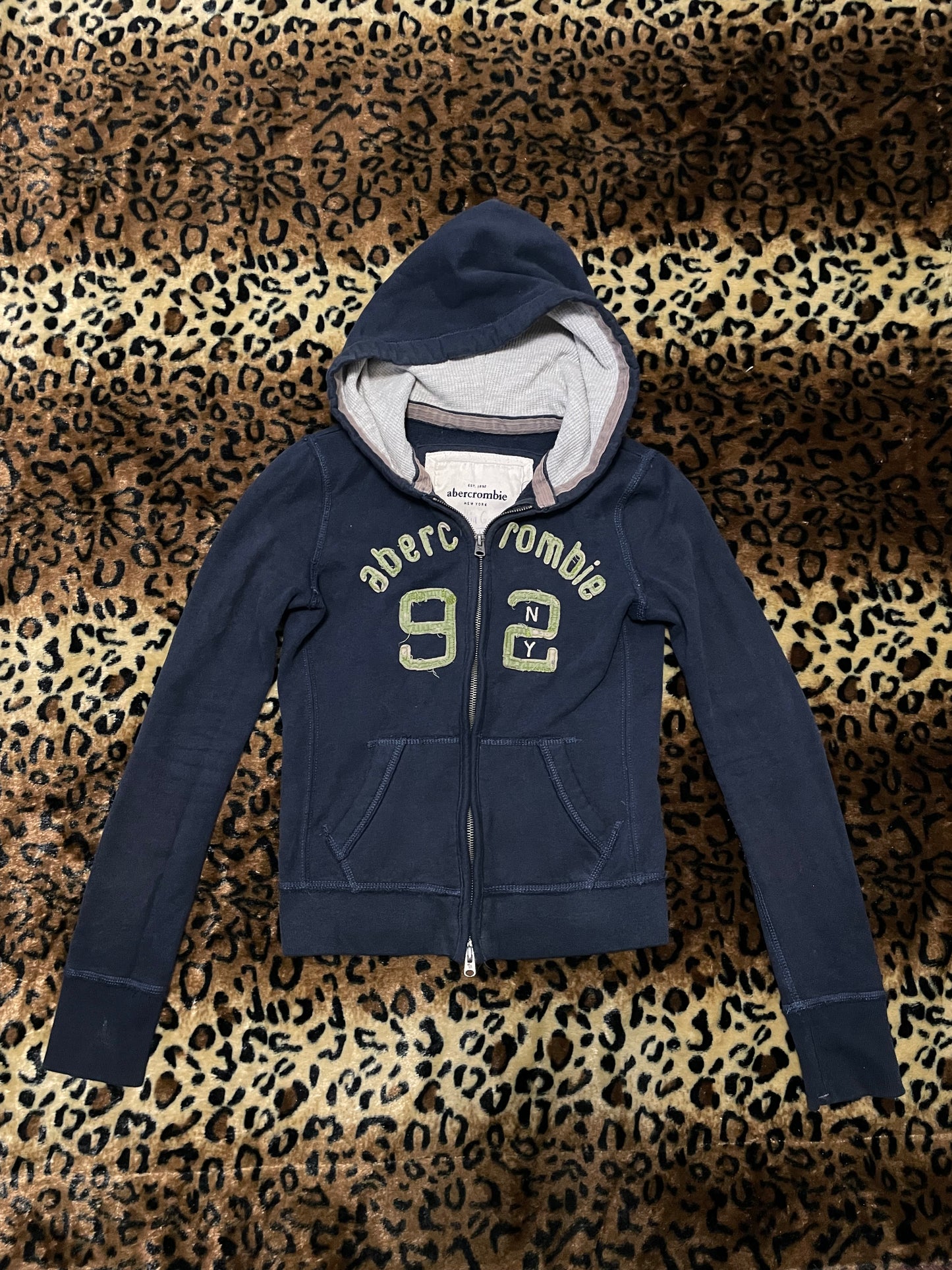 abercrombie fitted zip up