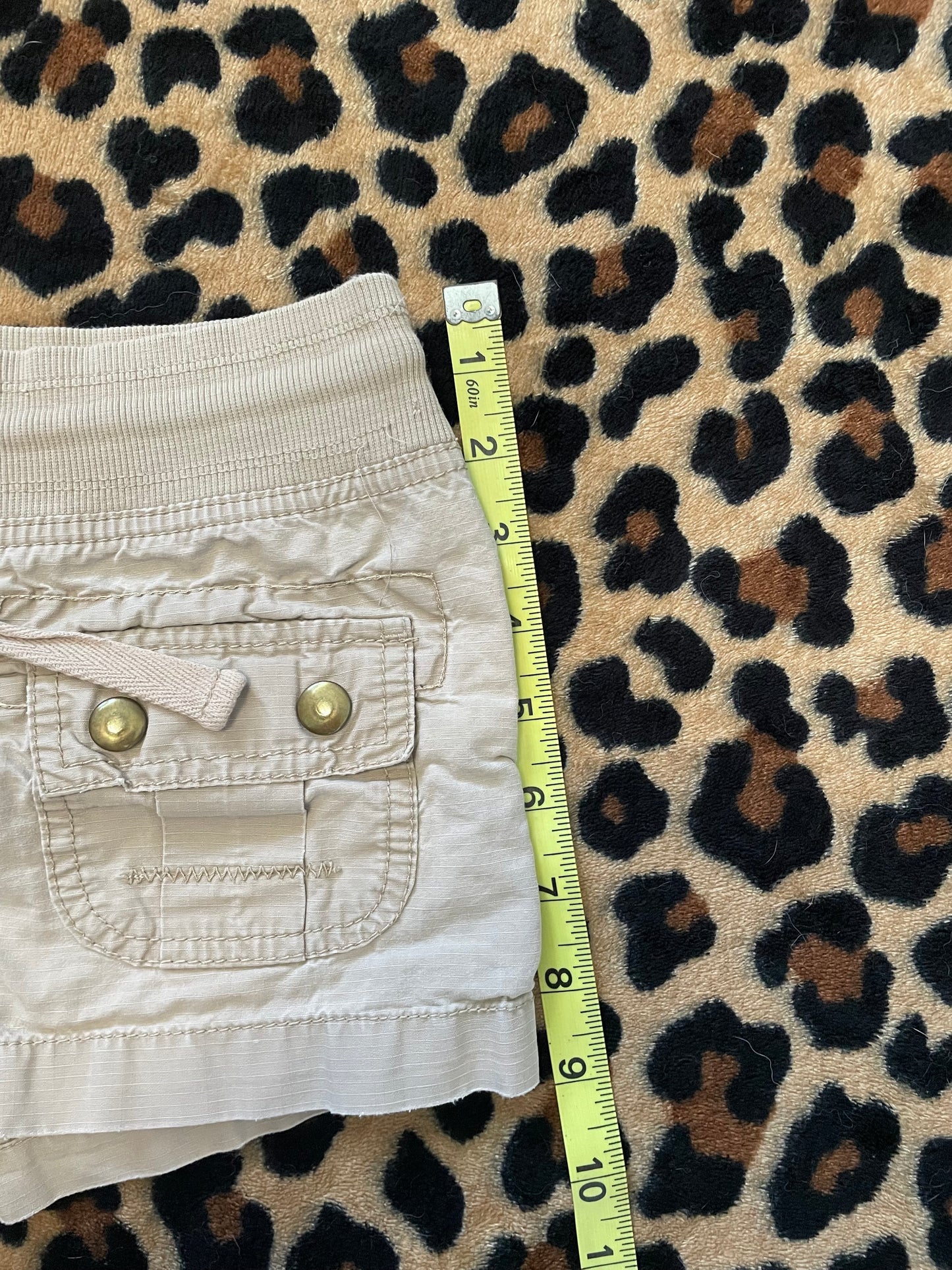 old navy cargo lowrise mini shorts