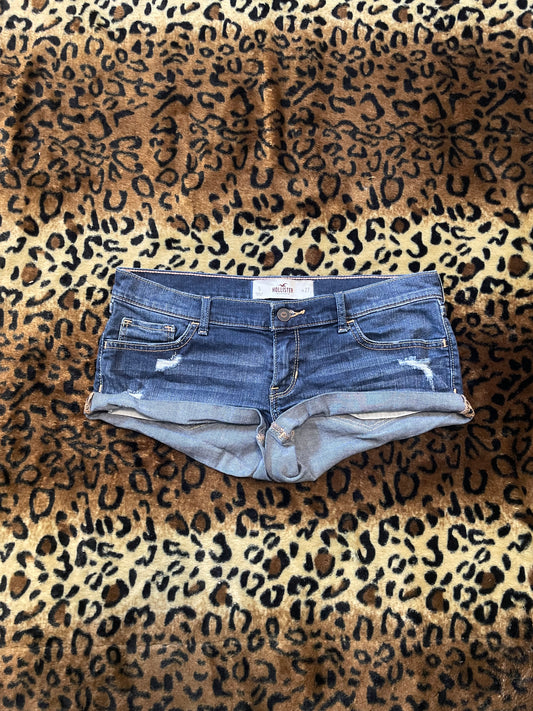 hollister lowrise mini shorts