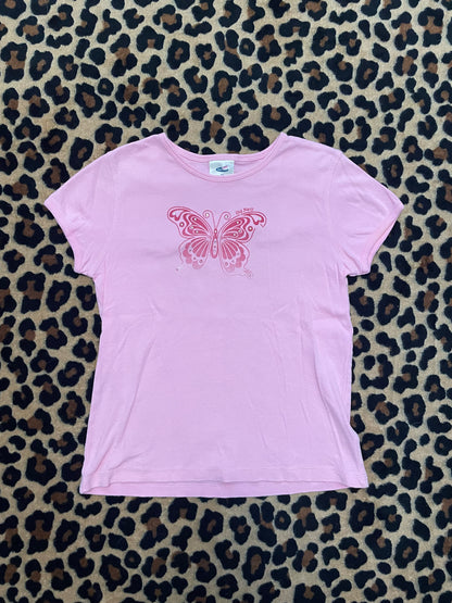old navy butterfly baby tee