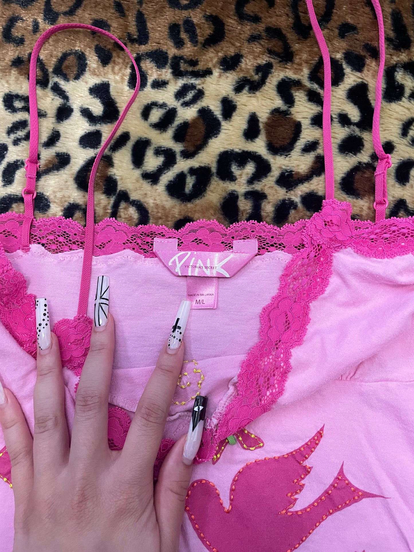 VS Pink babydoll PJ slip dress