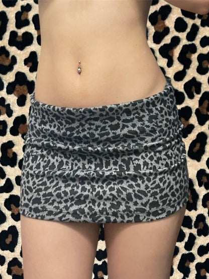 wet seal foldover mini skirt