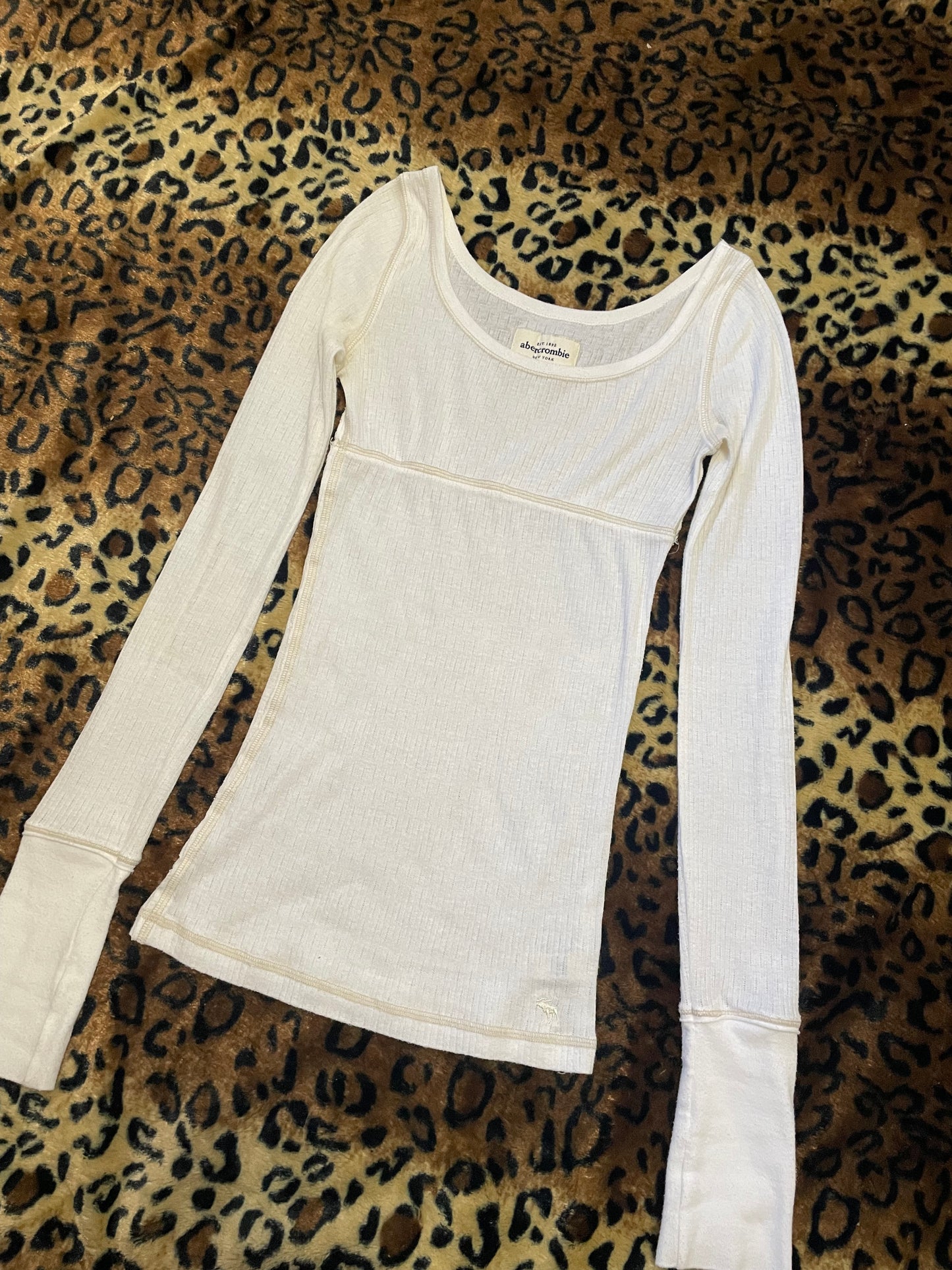 abercrombie babydoll longsleeve