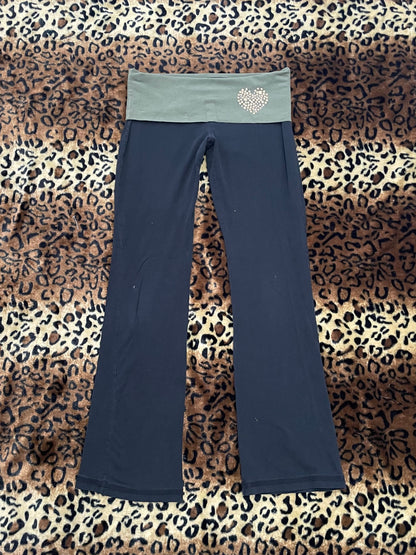 mossimo studded lowrise foldover leggings