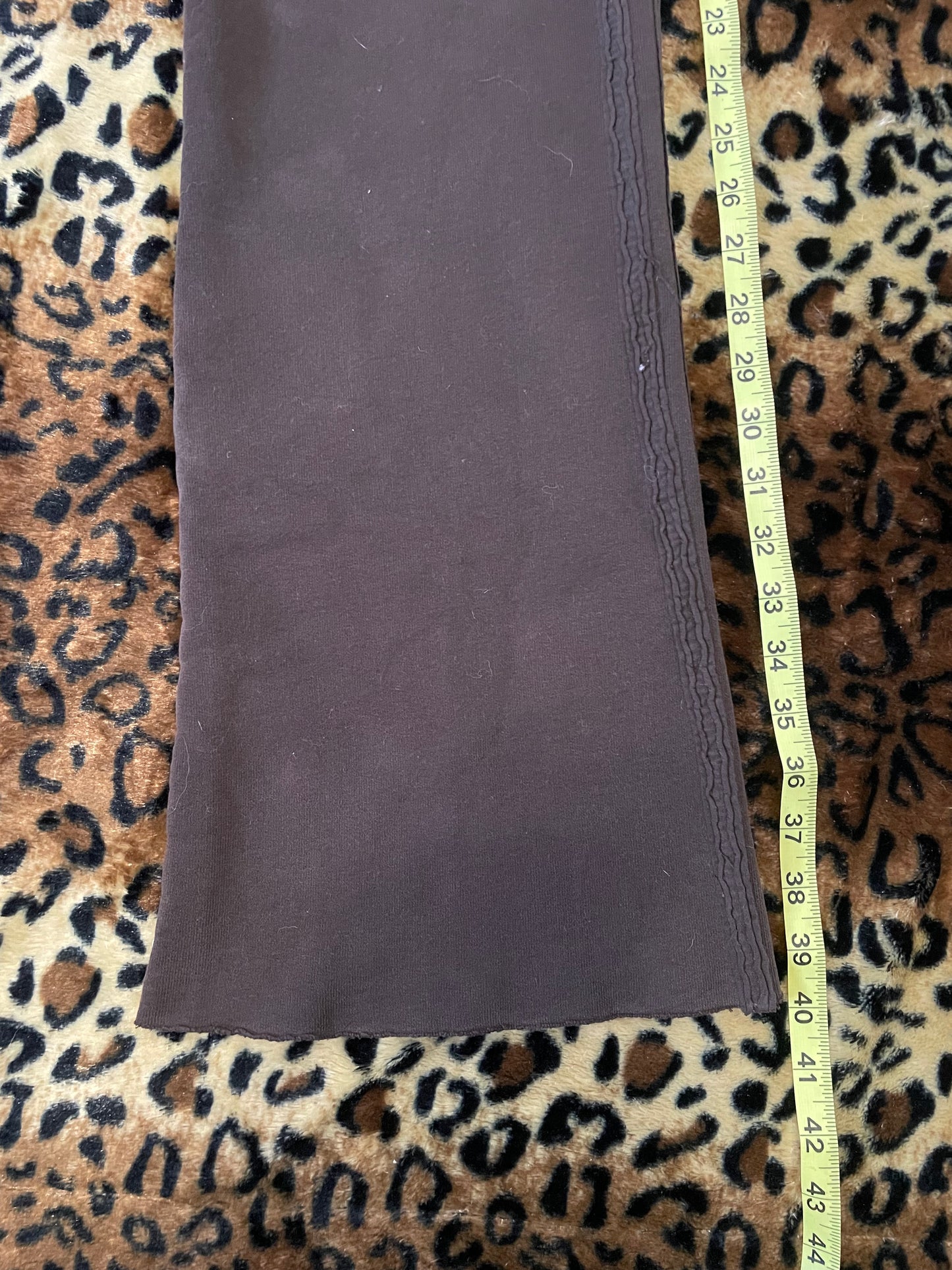 abercrombie lowrise flare sweatpants