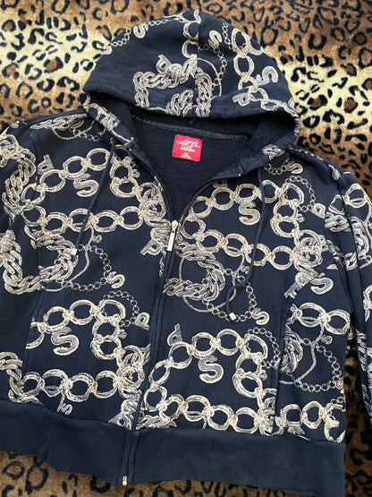 south pole chain zip up