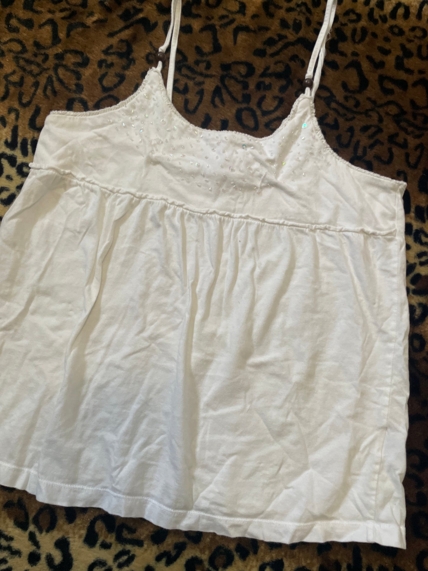 babydoll sequins tank