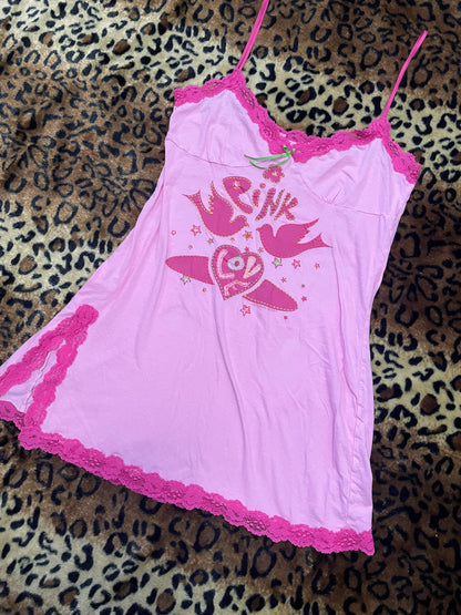 VS Pink babydoll PJ slip dress