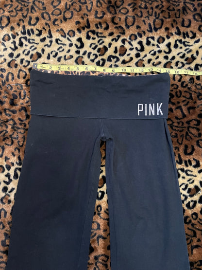 VS Pink foldover flare leggings