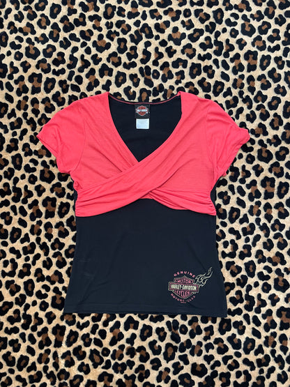 harley davidson babydoll top