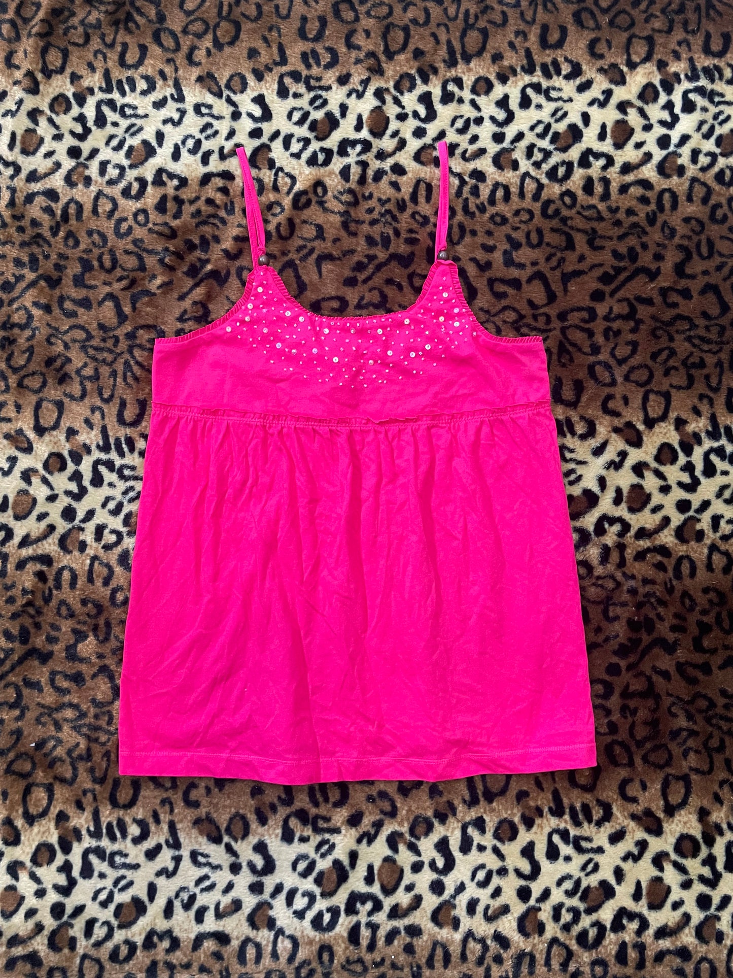 babydoll sequins tank