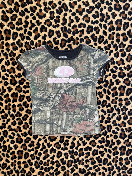 camo baby tee