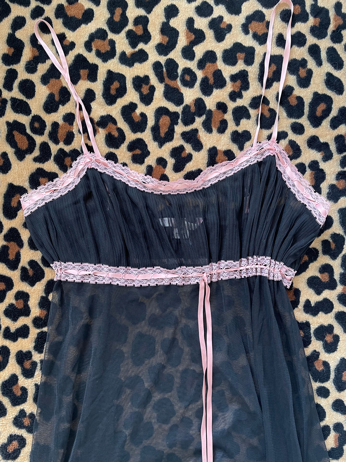 victoria secret mesh babydoll tank