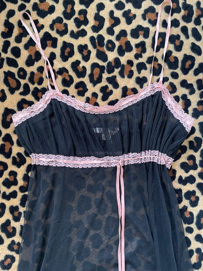 victoria secret mesh babydoll tank