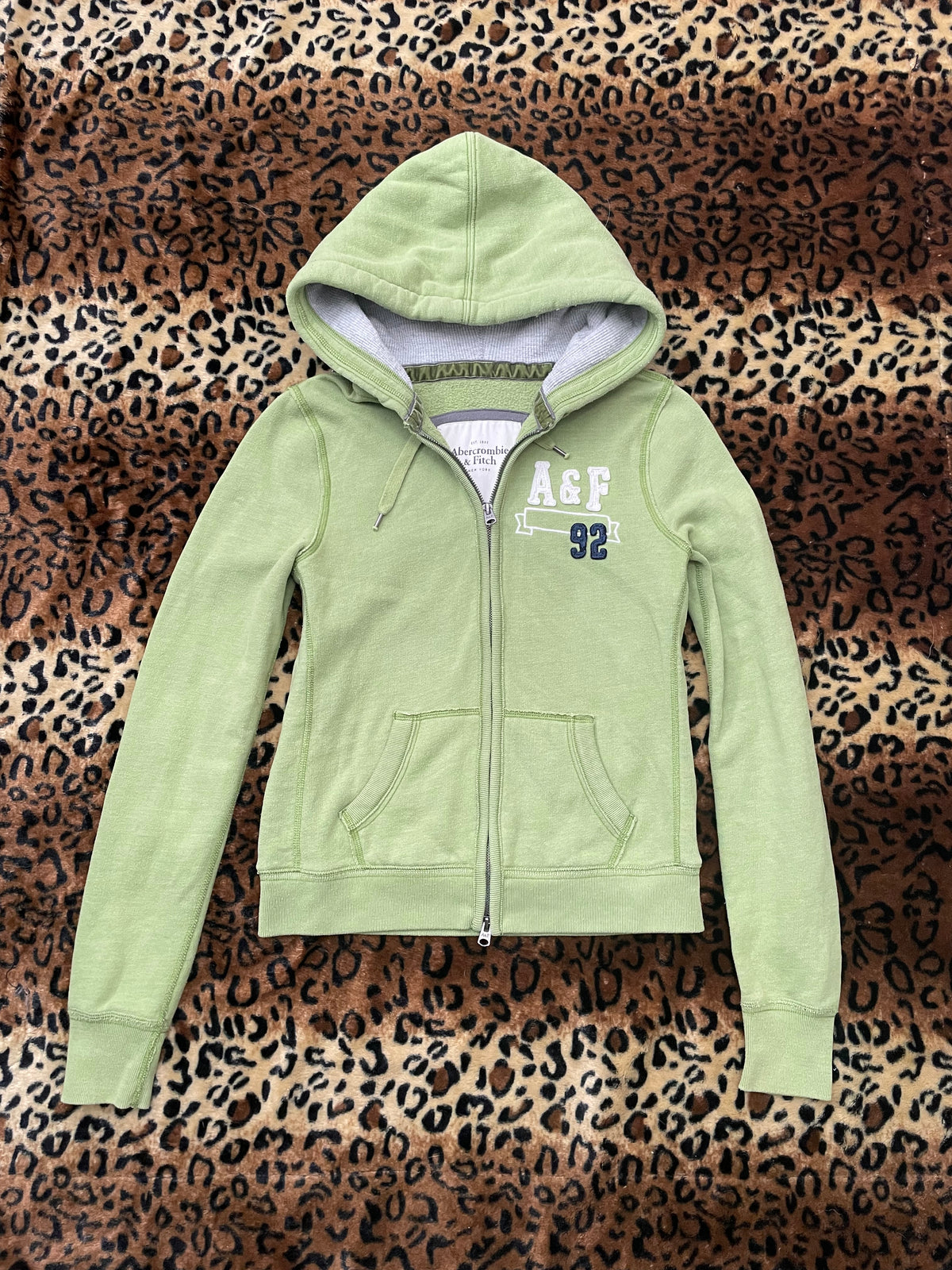 abercrombie fitted zip up