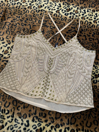 beaded cami