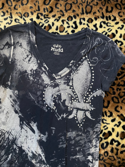 mudd cross tee