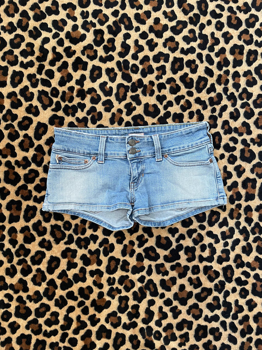 hollister lowrise mini shorts