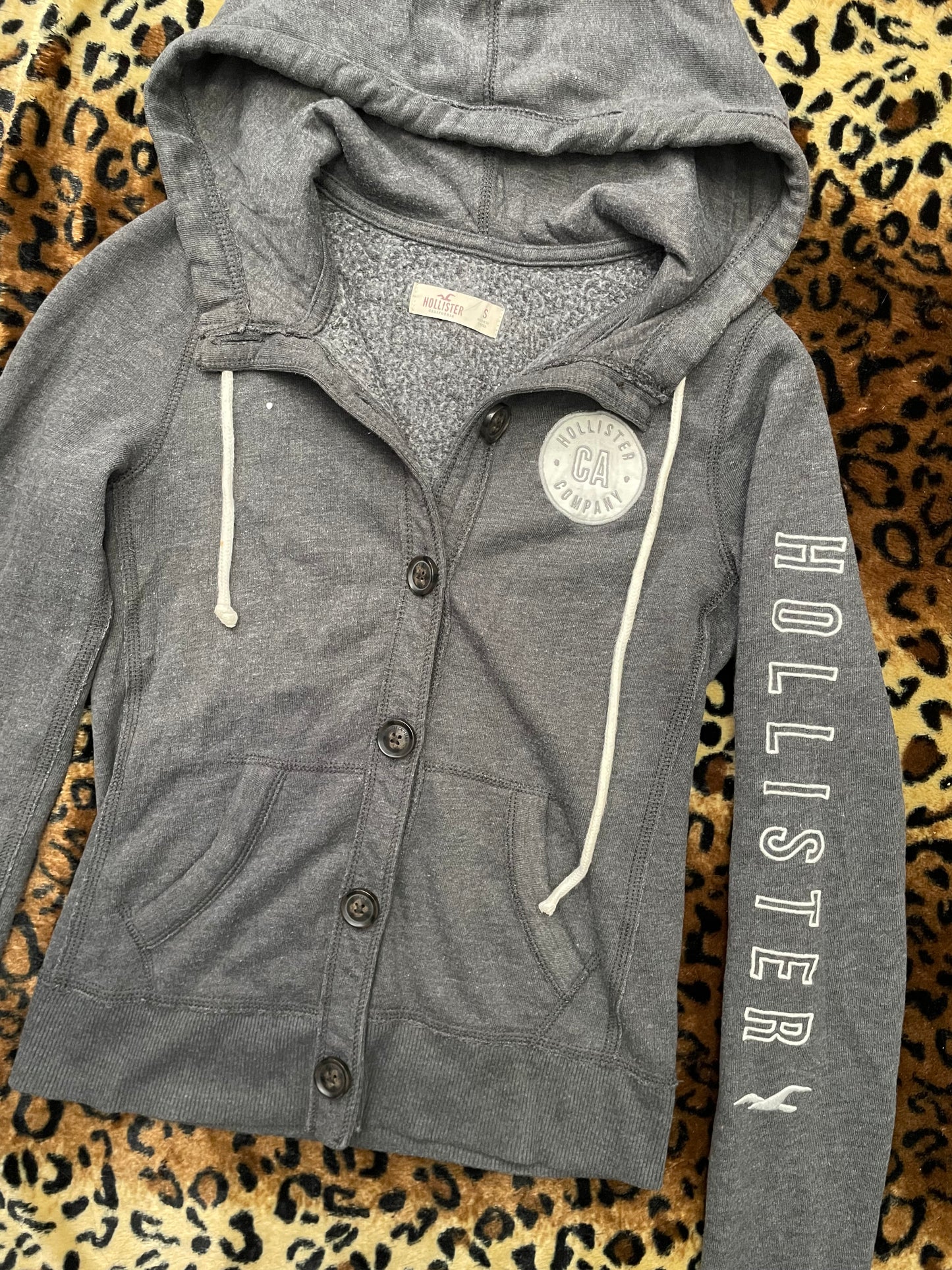 hollister button up jacket