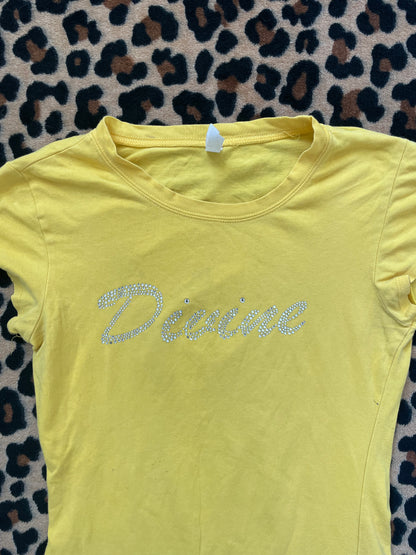 bedazzled divine shirt