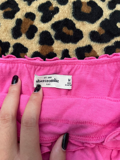 abercrombie ruffled tube top