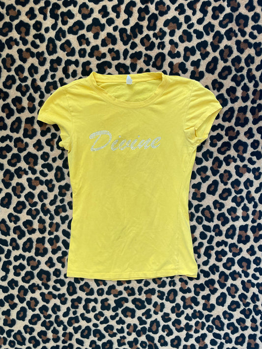 bedazzled divine shirt