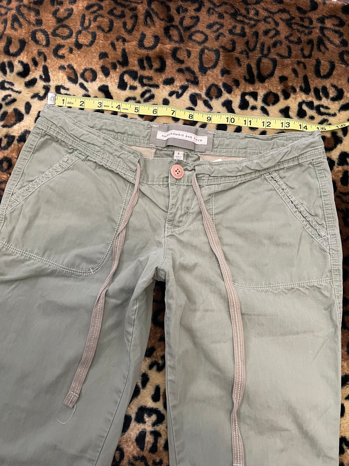 abercrombie lowrise cargos