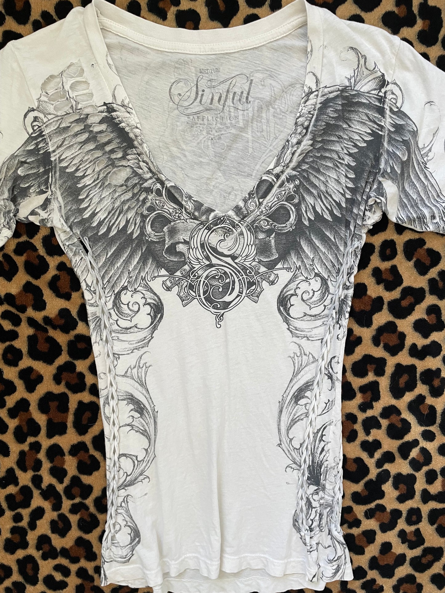 sinful affliction tee