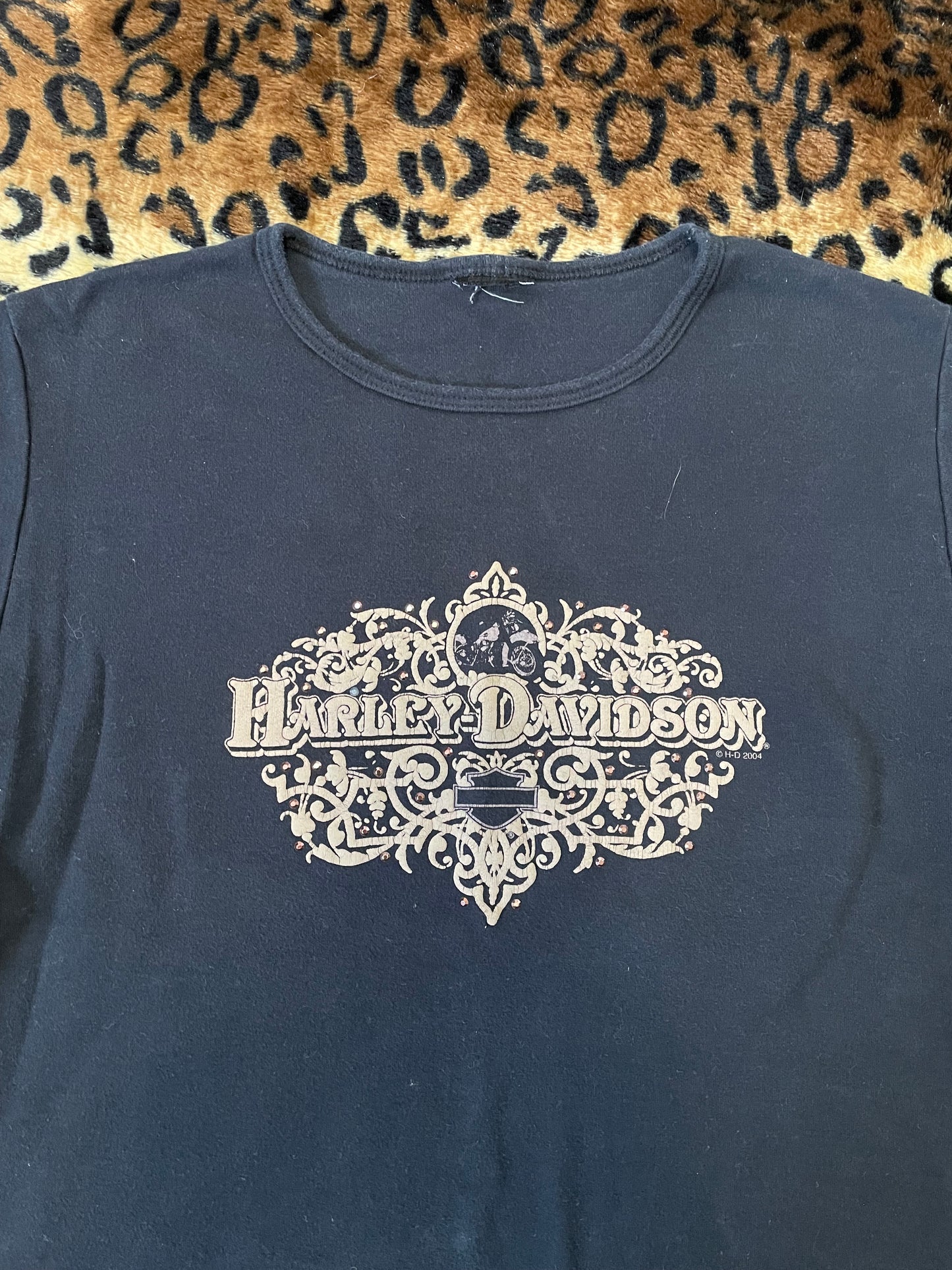 harley davidson baby tee