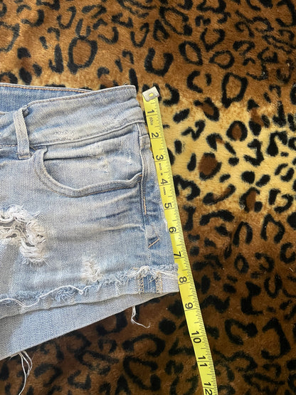 XXI lowrise denim mini shorts