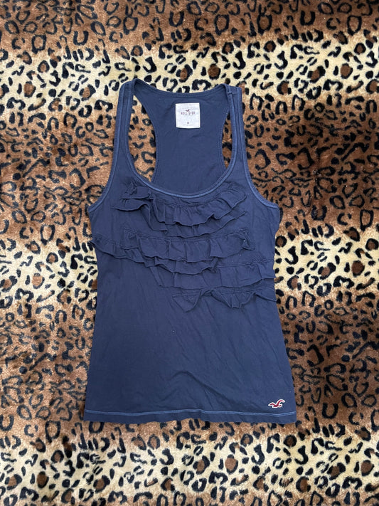 hollister frilly tank