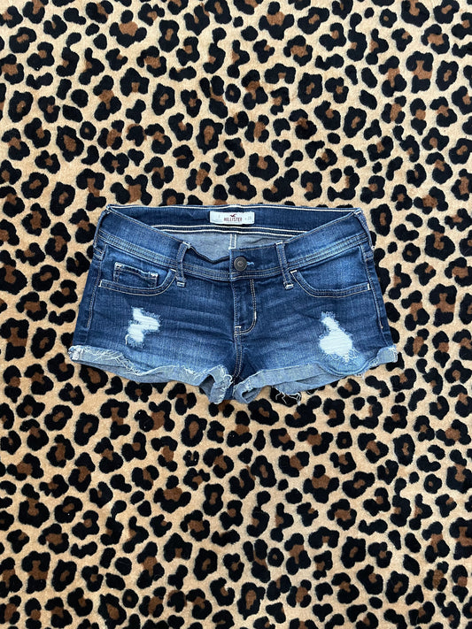 hollister lowrise mini shorts