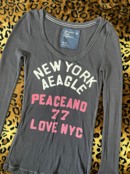 american eagle fitted longsleeve