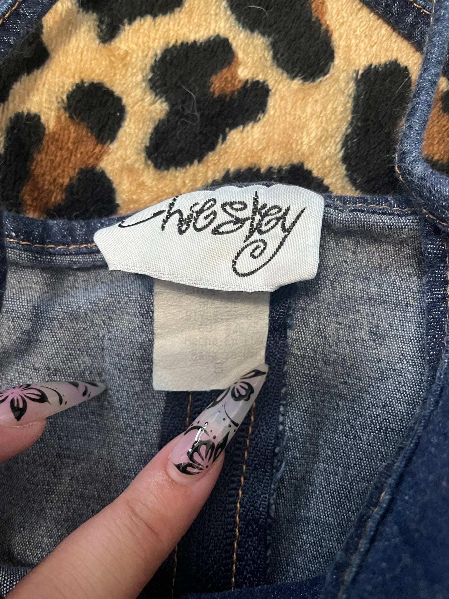 chelsea denim tank
