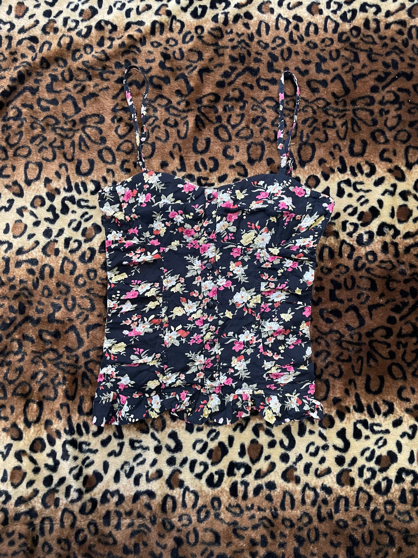 poetry corset style tank