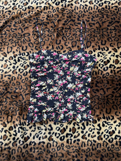 poetry corset style tank