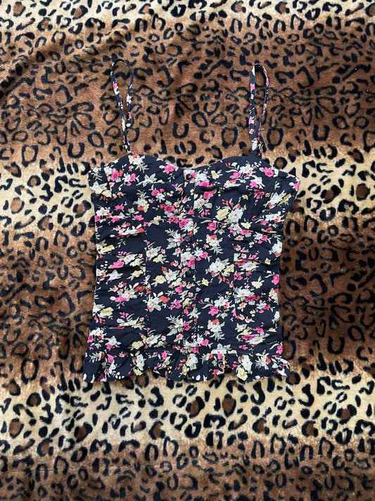 poetry corset style tank