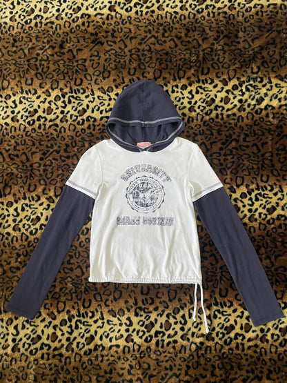 forever21 hooded longsleeve