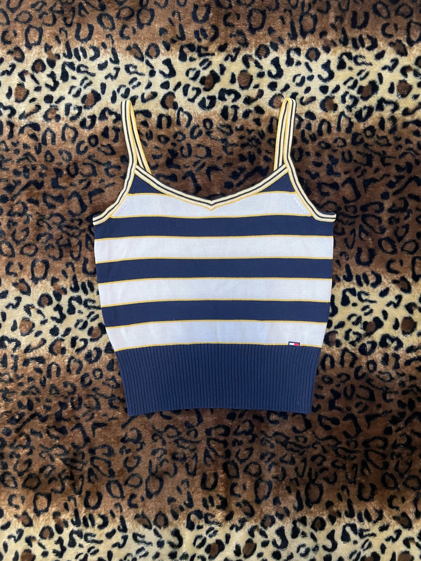 tommy hilfiger striped tank