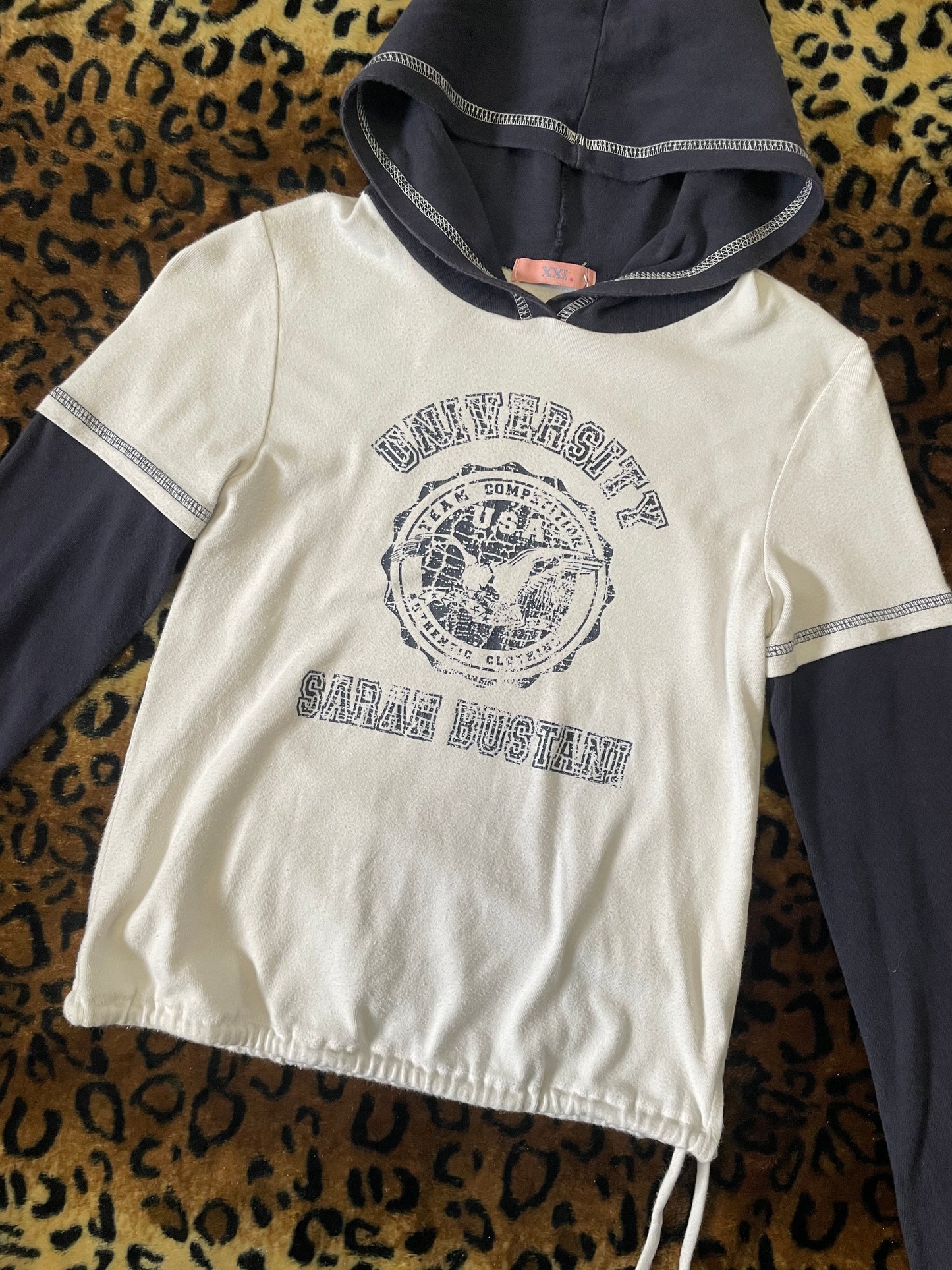 forever21 hooded longsleeve