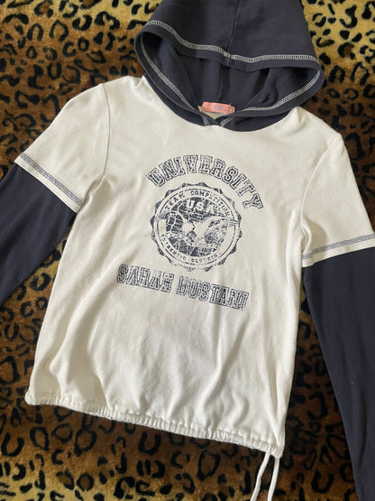 forever21 hooded longsleeve