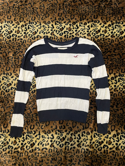hollister striped knit longsleeve