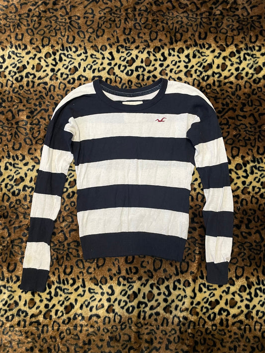 hollister striped knit longsleeve